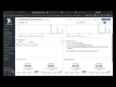 AI Benchmarks testing agent using Datadog